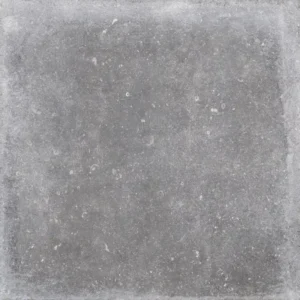 Vulcania Light Grey Wall & Floor Tile 60x60cm close-up showing a light grey, distressed cement-look surface with slight pitting and lighter edges.