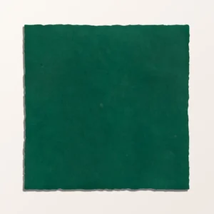 Maroc Porcelain Teal 9.9x9.9cm tiles covering a kitchen backsplash, showcasing the rustic, faded teal finish and subtle surface variation.