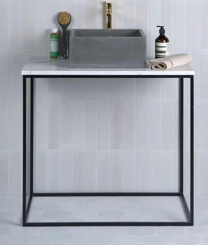 Medina Brick Porcelain Latte 7x28cm - Image 2