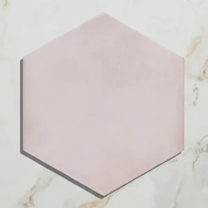 Medina Hexagon Porcelain Rosa 14x16cm