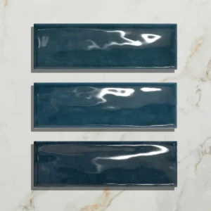 Petite Porcelain Gloss Blue 5x15cm