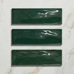Petite Porcelain Gloss Green 5x15cm