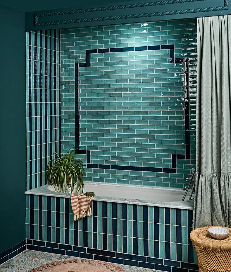 Petite Porcelain Gloss Sky 5x15cm - Image 2