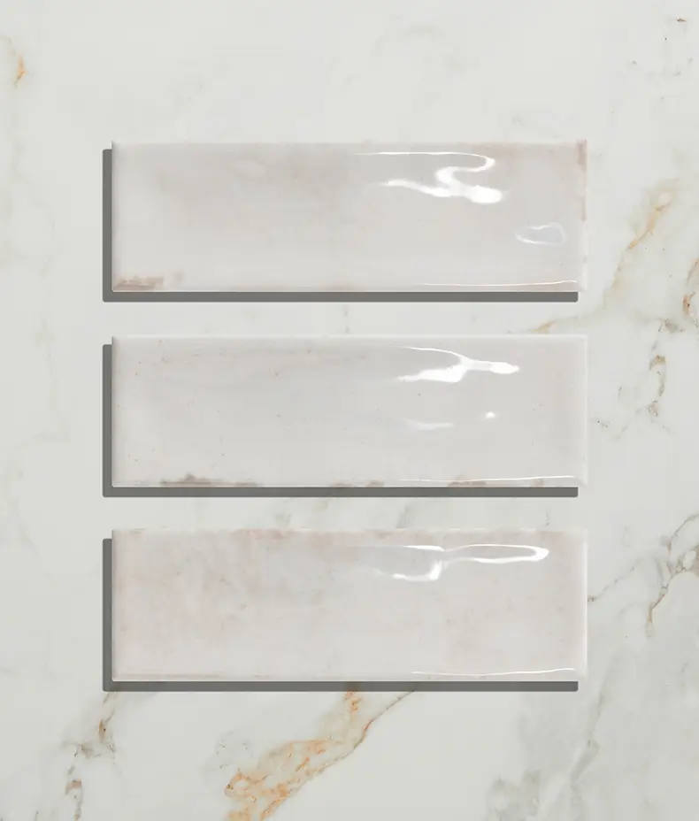 Petite Porcelain Gloss White 5x15cm