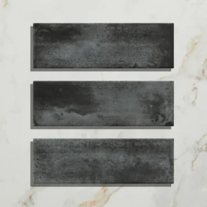 Petite Porcelain Matt Graphite 5x15cm