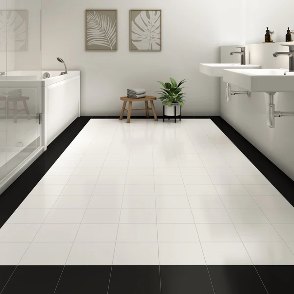 Regal Square Matt Porcelain Tile 20x20cm - Image 2
