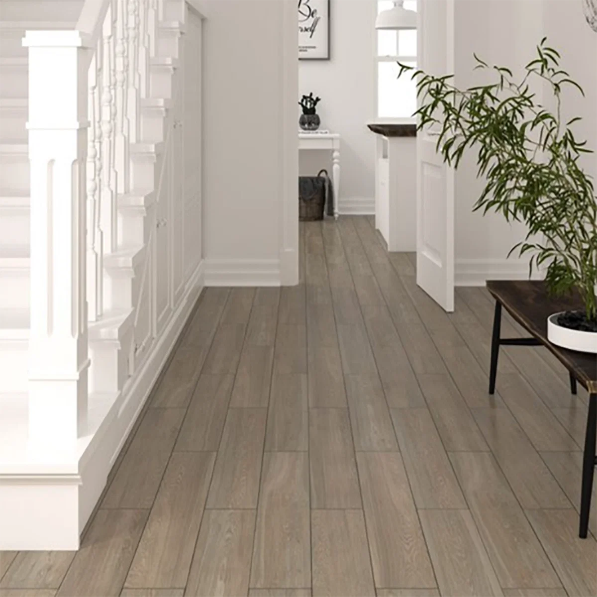 Vintagewood Matt Porcelain Plank Tile 15x90cm - Image 2