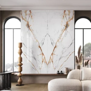 Golden Hour Marble Slab B 120x280cm