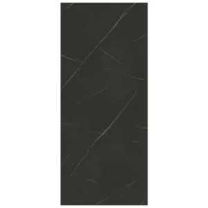 Pietra Nero Black Marble Effect Slab 120x280cm