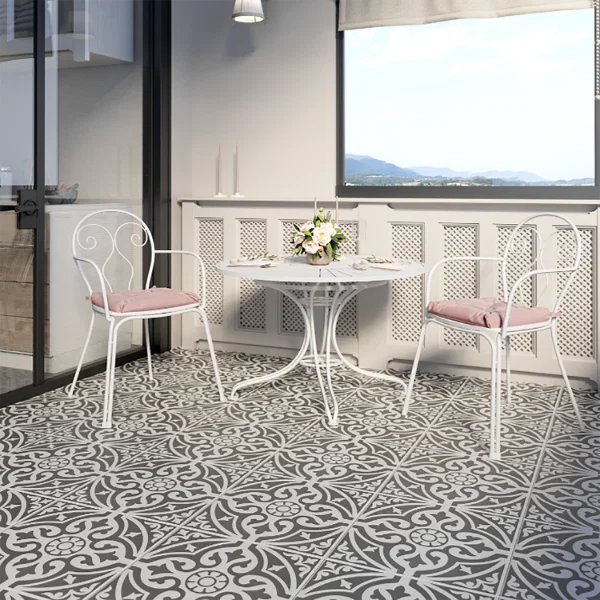 Patterned HD Porclain Square Tile 33x33cm - Image 2